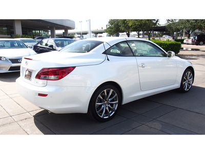 lexus is 250c 2015 white gasoline 6 cylinders rear wheel drive automatic 77074