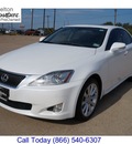 lexus is 250 2009 white sedan gasoline 6 cylinders all whee drive automatic 76502