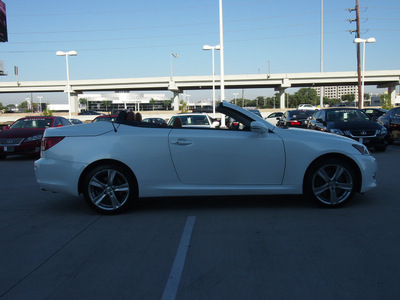 lexus is 350c 2012 white 6 cylinders 6 speed automatic 77074