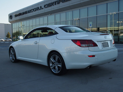 lexus is 350c 2012 white 6 cylinders 6 speed automatic 77074