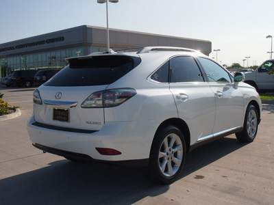 lexus rx 350 2012 white suv 6 cylinders shiftable automatic 77074