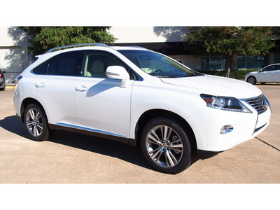 lexus rx 350 2015 white suv gasoline 6 cylinders front wheel drive 6 speed automatic 77074