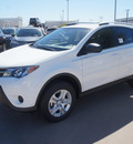 toyota rav4 2014 white suv le 4 cylinders 6 speed automatic 76053