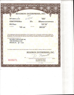 bendron enterprises