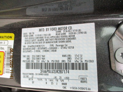 ford fusion se hybrid