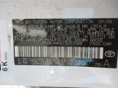 toyota camry ce le xle se