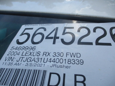 lexus rx 330