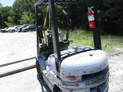 toyota forklift silver