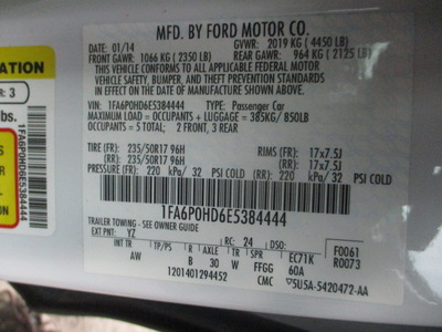 ford fusion se