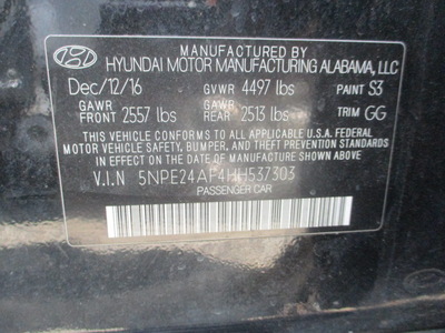 hyundai sonata base se