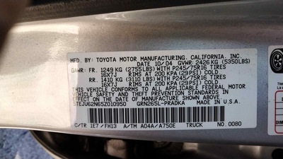 toyota tacoma 4l