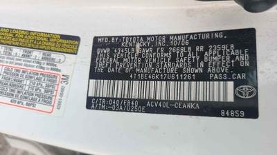 toyota camry 2 4l