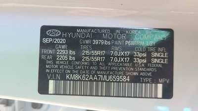 hyundai kona 2l