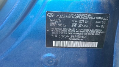 hyundai elantra 2l