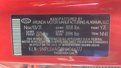 hyundai elantra 2l