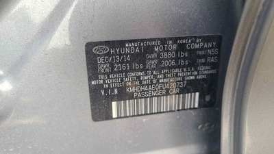 hyundai elantra 1 8l