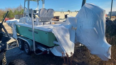 propulsion 50 bay on trailer towaway