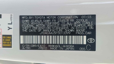 toyota prius 2l